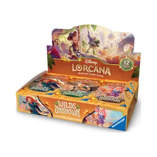 Ravensburger Sammelkarte Disney Lorcana – Wilds Unknown Display (Englisch)