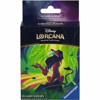 Ravensburger Disney Lorcana Tcg Azurite Sea - Scar Card sleeve