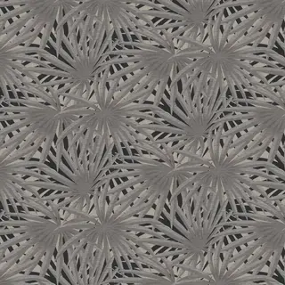 A.S. Création Livingwalls Vliestapete Metropolitan Stories Palmentapete Said Marrakesch 10, 05 M X 0, 53 M Grau Metallic Schwarz 378612 37861-2