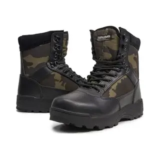 9-eyelet Tactical Ankle Boots Brandit