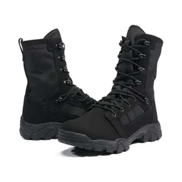 Brandit Herren Defense Boot Taktische Militärstiefel, Schwarz, 44 Eu thumbnail