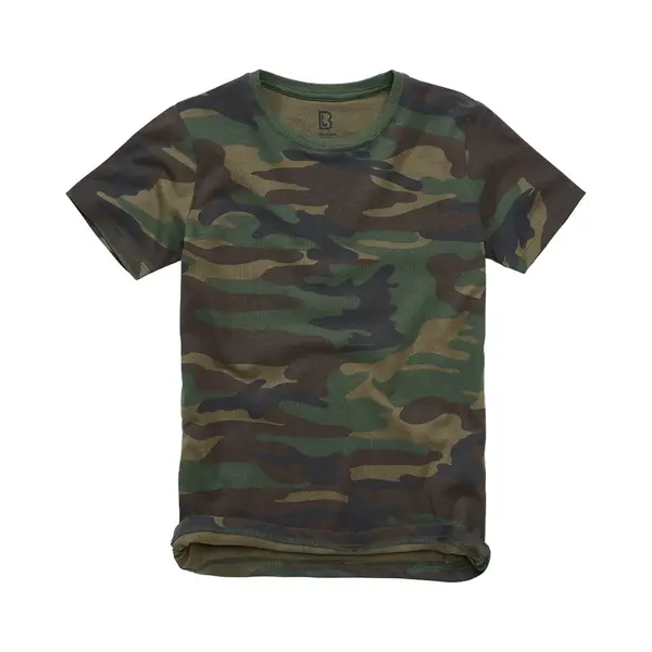 Brandit Kids T-Shirt, Farbe, Woodland, Größe, L 146 thumbnail
