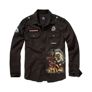 Iron Maiden Luis Vintage Shirt Longsleeve Black