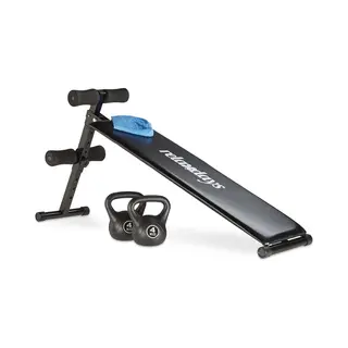 Fitnessbank- Inklapbaar - Verstelbaar - 5 Standen - Buikspierbank