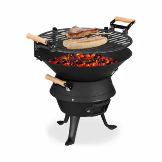 Relaxdays 10026547 buitenbarbecue & grill