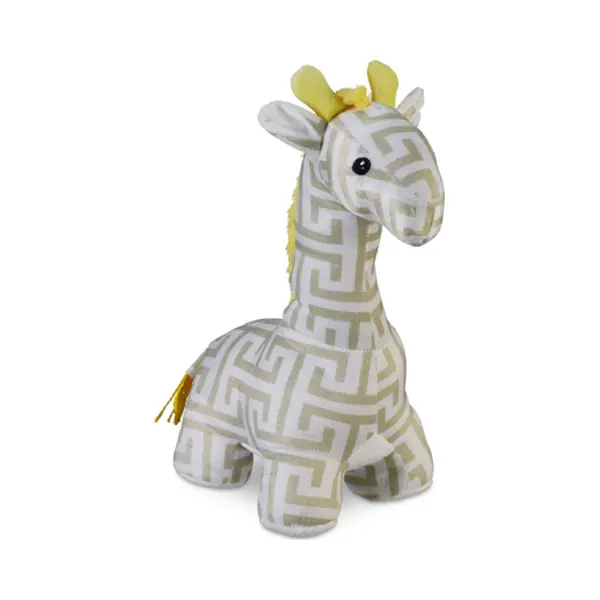 Relaxdays 4052025435615 deurstop Beige, Wit Kunststof, Polyester, Zand thumbnail