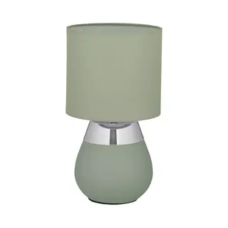Tafellamp Slaapkamer - Ø18 Cm - Met Snoer - E14 - Groen