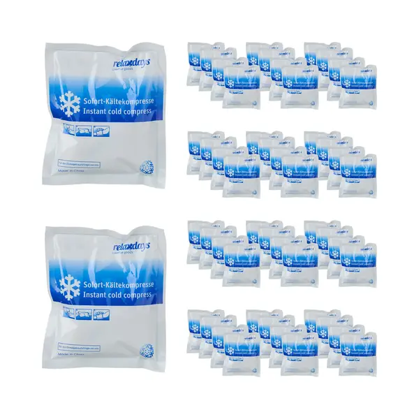 Instant Coldpack - Set Van 50 - Zonder Vriezer - Koelt Tot 25 Min thumbnail