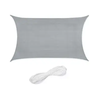 Relaxdays, Luifel, Vela-parasol (400 X 300 X 0.2 Cm)