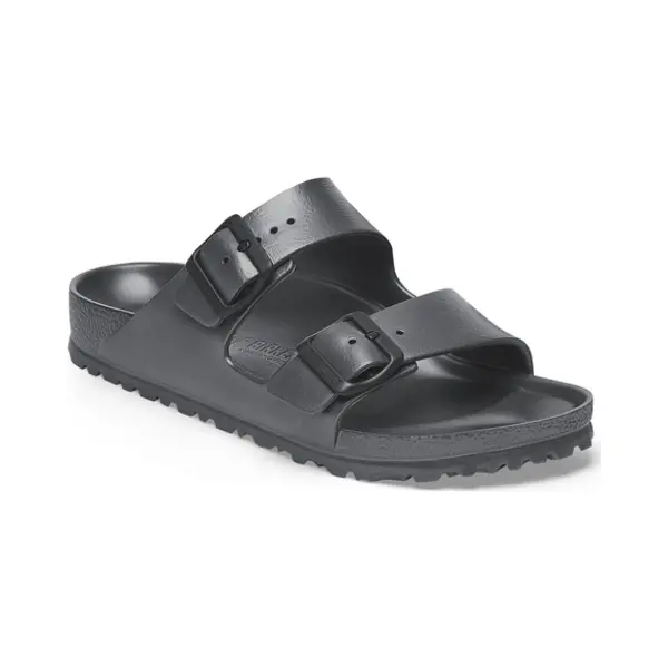 Birkenstock Arizona Essentials Sandals Unisex Anthracite, Metallic thumbnail