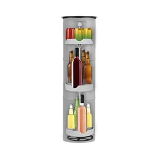 EASYmaxx Flessenkoeler Voor Buiten, Fles- En Blikjeskoeler, Met Grondgat, Tot 13 Flessen En Blikjes (0, 33 L Tot 1 L), Klimaatneutraal En Efficiënt