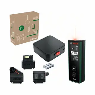 Bosch 06036729Z1 Entfernungsmesser Laser-Distanzmessgerät Schwarz, Grün 25 m