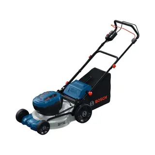 Bosch Akku-Rasenmäher GRA18V2-46SP, 2x EXBA18V-55