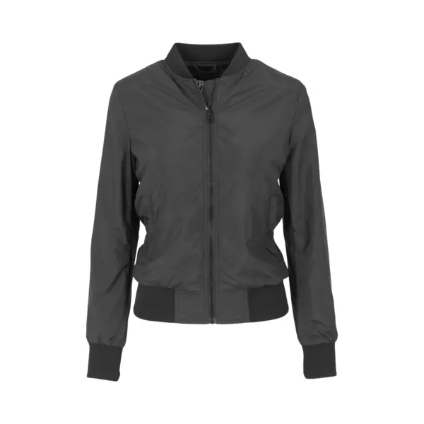Urban Classics Ladies Light Bomber Jacket Mid-Season Jackets Black thumbnail