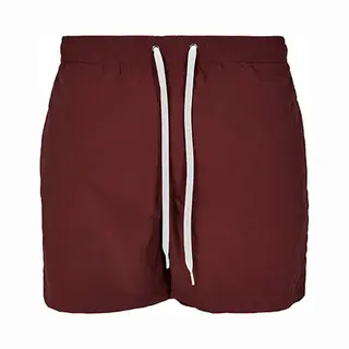 Build Your Brand Swim Shorts, Cherry, S