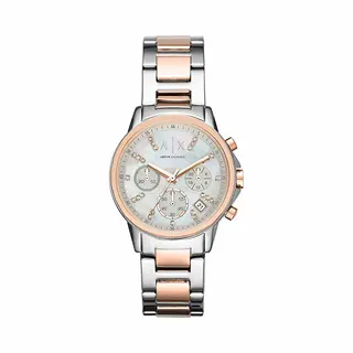Armani Exchange AX4331 Dameshorloge 36 Mm - Rosékleurig