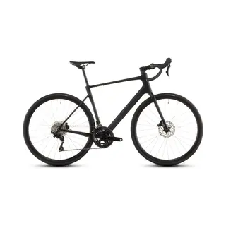 Cube Attain C, 62 Race Road Bike In Blackline