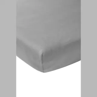 Meyco Baby Uni Hoeslaken Juniorbed - Grey - 70x140/150cm