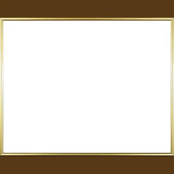 Homedecoration Easy - Fotolijst - Fotomaat 36x47 Cm - Kunststof - Goud thumbnail