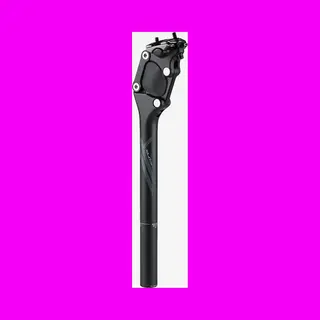 Xlc Sp-S07 Zadelpen - Comp - Verend - 27.2x350mm - Aluminium - 85-100kg - Zwart