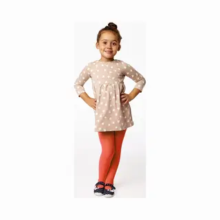 Merry Style Wl-010 Kinderen Panty - 60 Den -Microvezel - Meisjes - Polyamide - Koraal-10 - 128-134