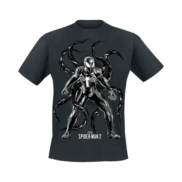 Spider-Man Marvel Games - Spider-Man 2 - Back In Black T-Shirt Black thumbnail
