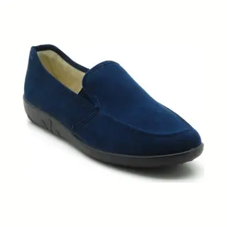 Rohde Dames Pantoffel - Blauw - Maat 42