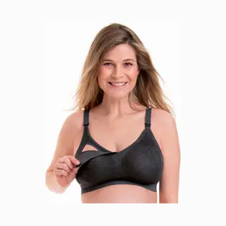 Anita - Maternity Essential Lace Voedingsbralette - Antraciet -