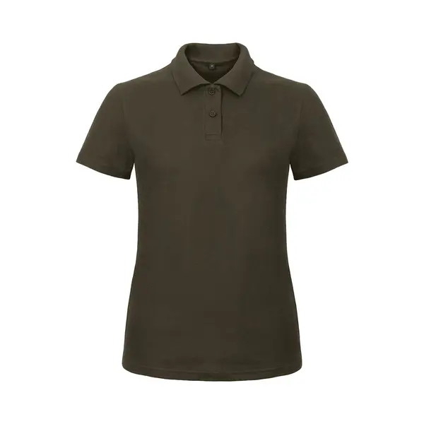 Damen-Polo Aus Piqué-Baumwolle B&C Id.001 thumbnail