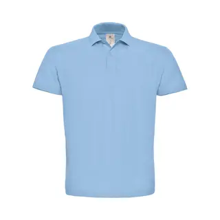B&C, Piqué Polo Shirt Id.001 PUI10, Größe, 3XL;Farbe, Light Blue