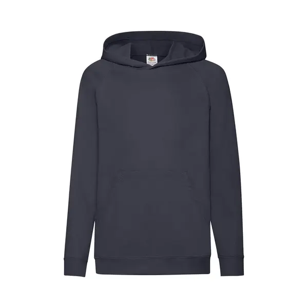 Fruit Of The Loom Kids Hoodie - Maat 116 (5-6) - Kleur Donker Blauw thumbnail