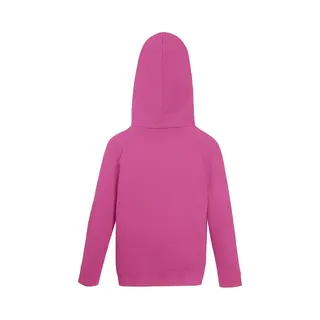 Fruit Of The Loom Kids Hoodie - Maat 140 (9-11) - Kleur Roze