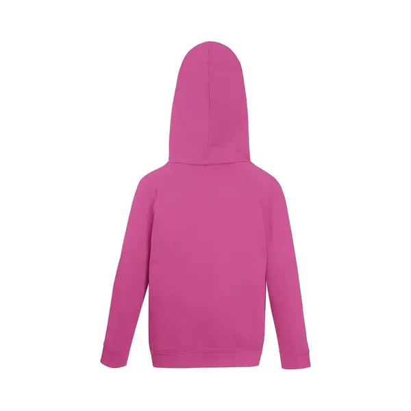 Fruit Of The Loom Kids Hoodie - Maat 140 (9-11) - Kleur Roze thumbnail