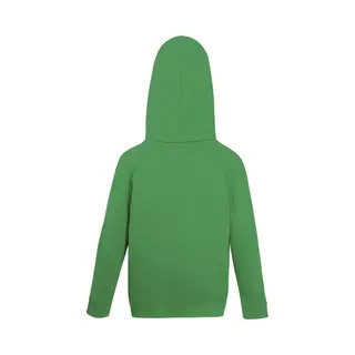 Fruit Of The Loom Kids Hoodie - Maat 128 (7-8) - Kleur Kelly Green