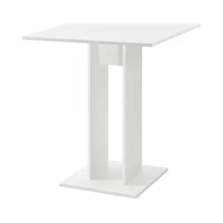 en.casa Design Eettafel Lindesnes Vierkant 65x65x78 Cm Wit