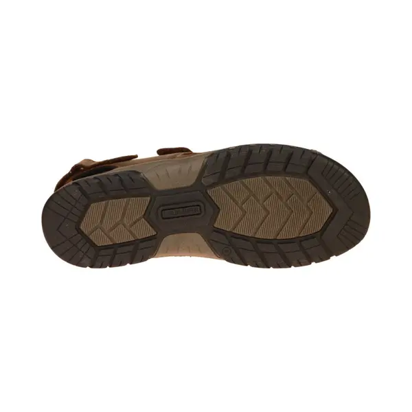 Waldläufer Herren Trekkingsandalen Harald Sandale Leder-/Textilkombination Wandern Bequem Outdoor Uni Braun Bequem Trekking Wandern Sommer thumbnail