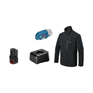 Bosch Professional 06188000G0 Verwarmd Jack Ghj 12 + 18 V Xa Maat, Xl Zwart