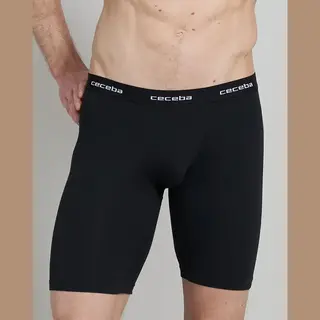 Ceceba New Classics - 2-pack Heren Cyclist Boxer - Extra Lange Pijpen - Zwart