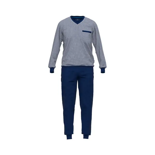 Götzburg 452086 Brooklyn Pyjama Blue 52 thumbnail