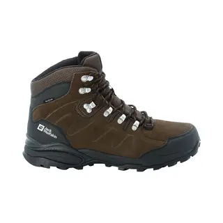 Jack Wolfskin Herren Refugio Texapore Mid M Walking Schuh, Brown Phantom, 42 Eu