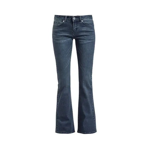 Black Premium By Emp Grace - Dunkelblaue Jeans Mit Schlag Jeans Blau In W31L32 thumbnail