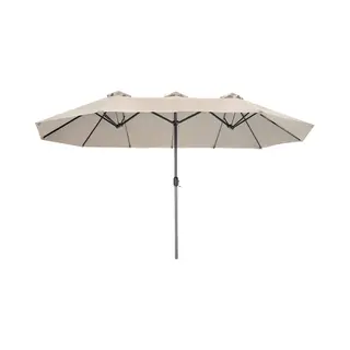 TecTake 404253 terras parasol Beige