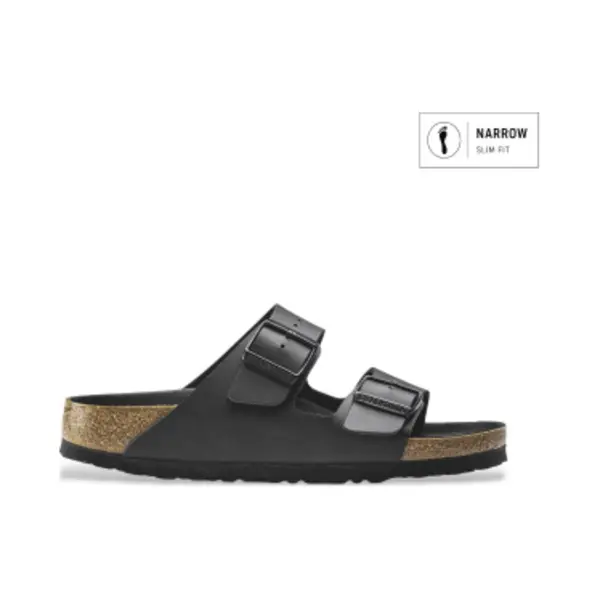 Birkenstock Arizona Birko-Flor Sandalen Schwarz - 41 thumbnail