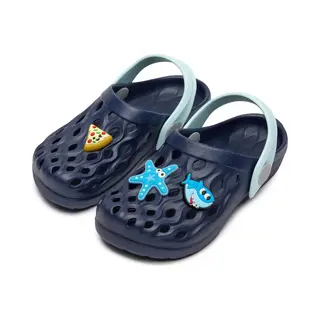 Ladeheid Clogs Kinderen - Tuinschoenen - Lichte - Kinderschoenen - Meisjes - Jongens – Marineblauw – 33/34 - La-Ca-FlowKidsJib