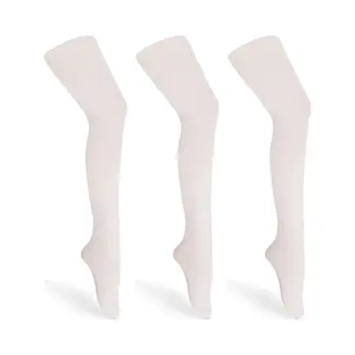 Merry Style Feinstrumpfhose Mädchen Kinder Strumpfhose Balletkleidung Mädchen Microfaser 60 Den WLSS001 (Ecru/Ecru/Ecru, 152-158)