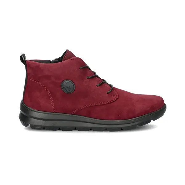 Rieker Damen Z0022 Schnürstiefel, Rot, 36 Eu thumbnail
