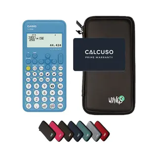 Casio Fx-82NL Met Zwarte Wyngs Beschermhoes - Wetenschappelijke Rekenmachine - Basispakket