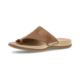 Gabor Lanzarote 700-24 Tan Leather Damessandalen Met Slip-on Sandalen, Braun Peanut 24