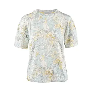 Pj Salvage Shirt 'Cocktail Hour' Pastelblauw / Mintgroen