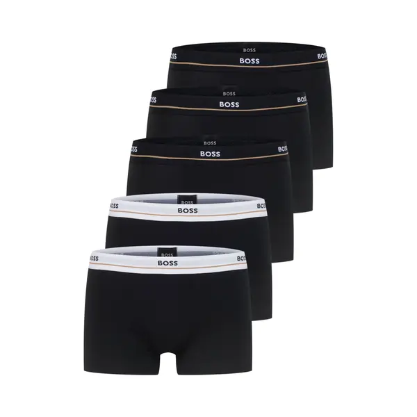 Boss Boxershorts 'Essential' Zwart / Wit thumbnail